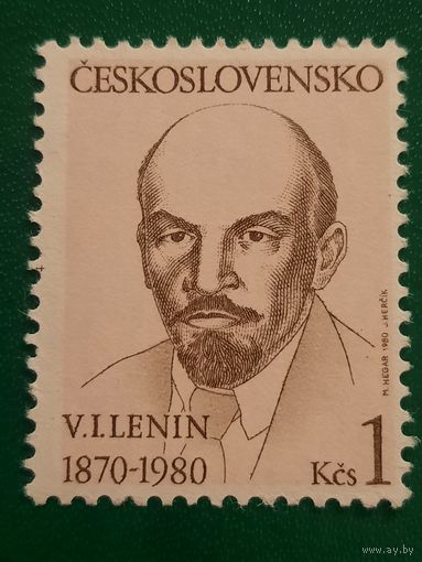Чехословакия 1980. В.И. Ленин