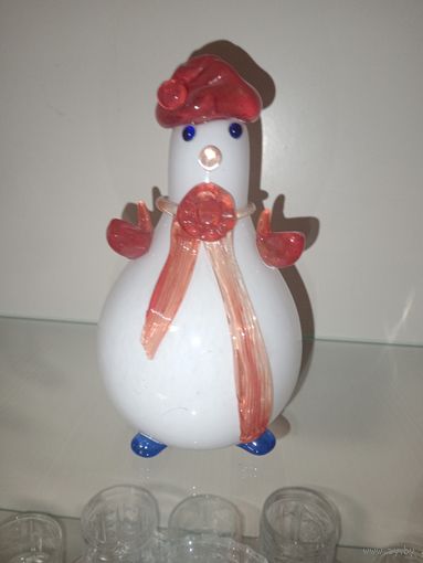 Снеговик ручная работа