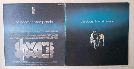 THE DOORS - The Soft Parade (USA винил LP 1969 издание 1987)