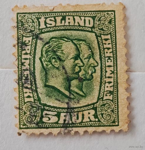 Исландия   марка