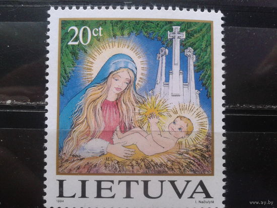 Литва 1994 Рождество**