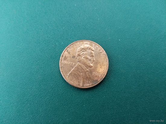 1 цент США.