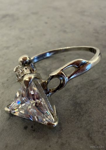 Кольцо СЕРЕБРО 925 пр. 16.75 р-р (7).  Распродажа коллекции!!!