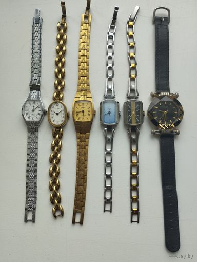 Часы наручные женские. Лот целиком