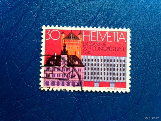 Швейцария. 17-й конгресс ВПС в Лозанне. Юбилей. 1974 (6)