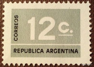 Аргентина 1976. Стандарт. Марка из сери