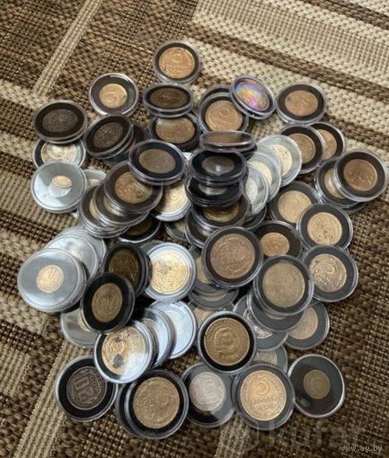 Сборный лот монет ссср до реформы возможен обмен на юбилейные рубли ссср или серебро