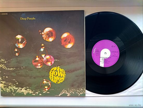 Deep Purple - Who do we think we are 1973 (Germany) LP Nm/Nm