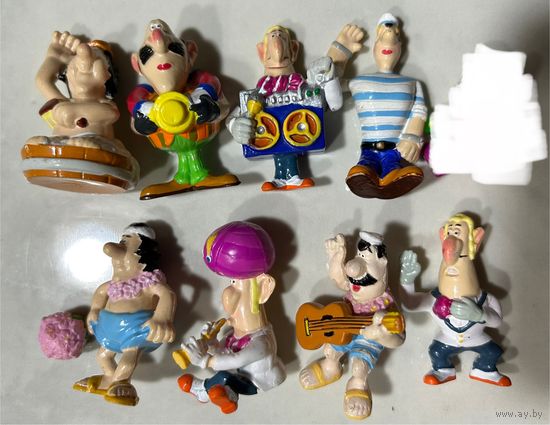 Врунгель Ландрин отдельные фигурки Цена указана на фото за одну фигурку или вкладыш Уточняйте наличие до выкупа лота !