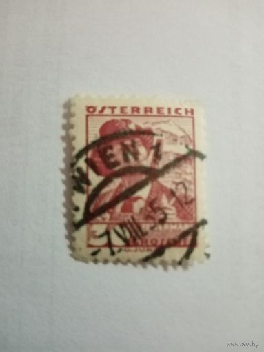 Австрия 1934 Стандарт, народные костюмы. 30 грошей