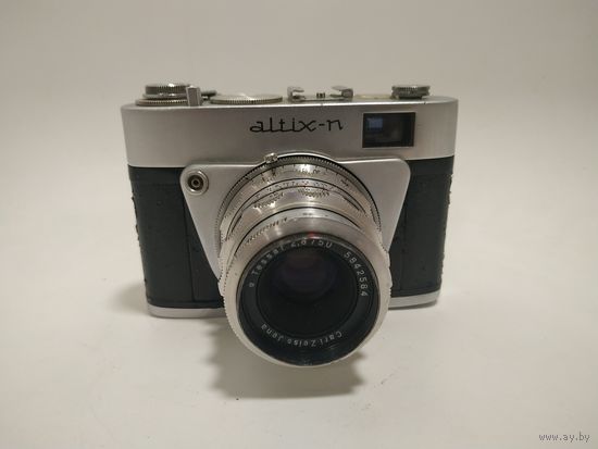 Фотоаппарат Pentacon Altix-N с объективом Carl Zeiss Tessar 2.8/50