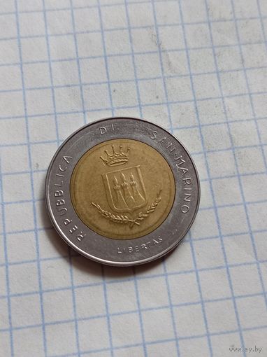 500 лир 1983 года