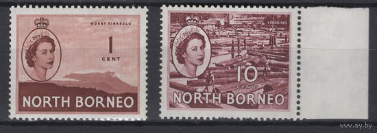 Северное Борнео 1954** часть серии 2 марки