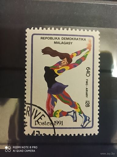 Мадагаскар 1991, спорт фигурное катание