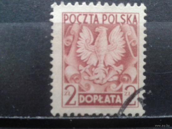 Польша, 1953. Служебная марка