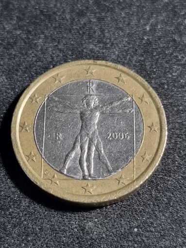 Италия 1 евро 2006