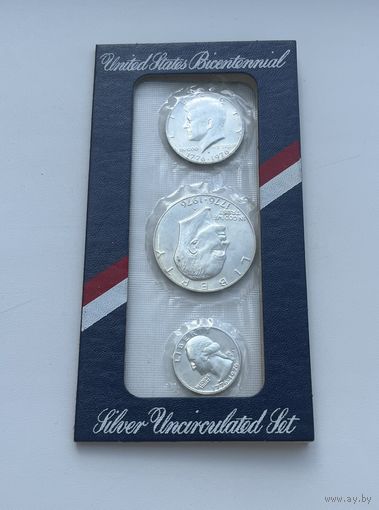 США  набор серебра 1976 г.