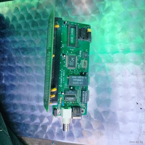 E2000 Ver.F сетевой контроллер (Ethernet adapter) шины ISA Siemens Nixdorf