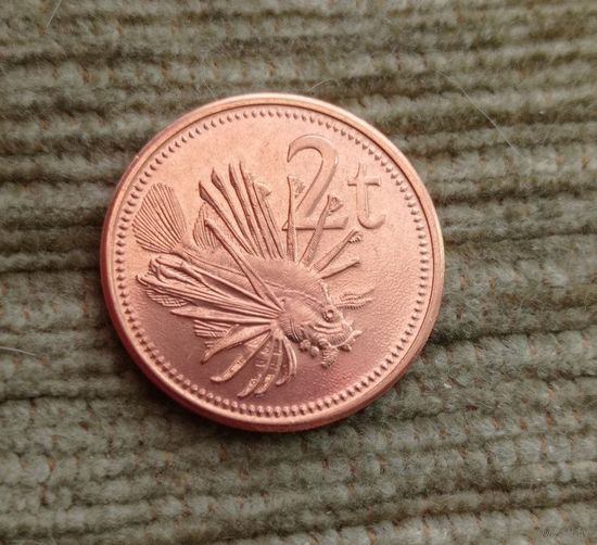 Werty71 Папуа Новая Гвинея 2 тойя 2004 Рыба Птица