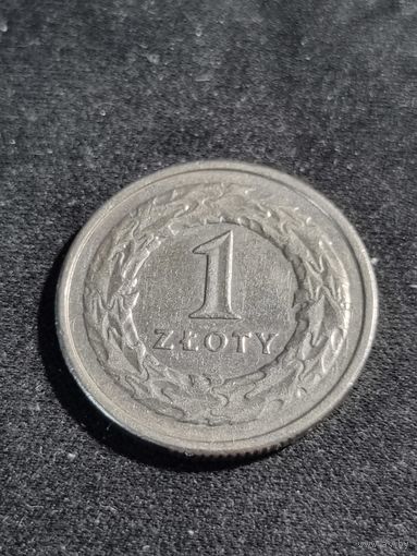 Польша 1 злотый 1993