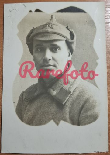 1932 Открыточный формат БССР пограничник 17-й Краснознаменный Тимковичский пограничный отряд  м. Тимковичи (Копыльский район Минская область)
