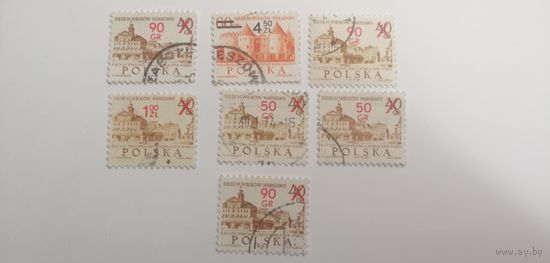 Польша 1972. 700 лет Варшаве. Надпечатка.