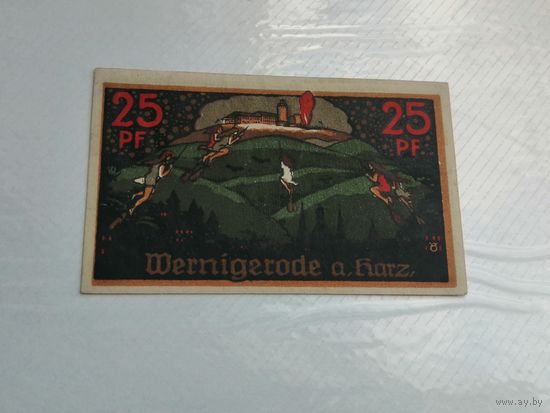 25 пфенниги 1920 Wernigerode