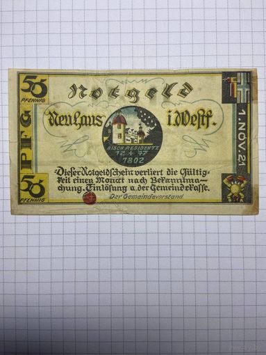 50 пфенигов (нотгельды) г. Германия.-2012