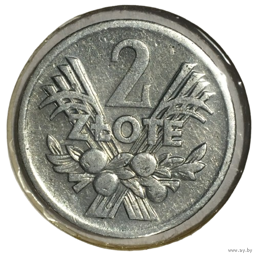 Польша 2 злотых, 1970