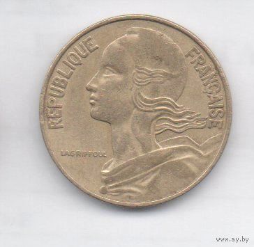 20 сантимов 1968 Франция.