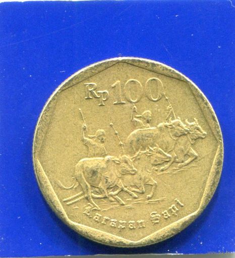 Индонезия 100 рупий 1996