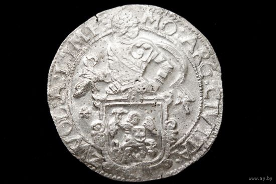 Талер (лёвик) 1646 г. Зволле (Голландия), Фредерик Гендрик. Пореже, сохран!