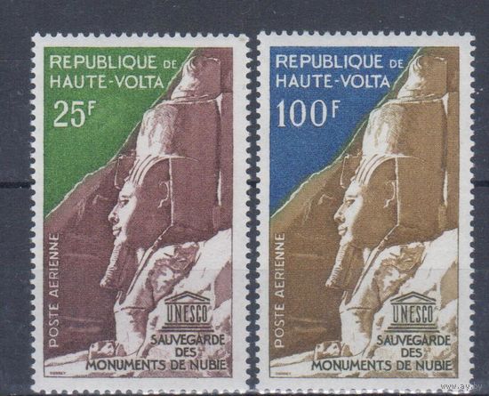 [1010] Верхняя Вольта 1964. Культура Древнего Египта. СЕРИЯ MNH