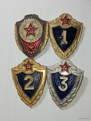 Набор наградных значков ВС СССР . С рубля