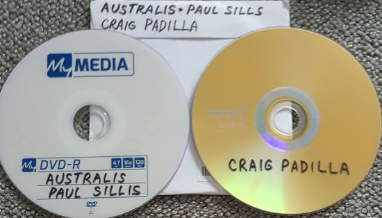 DVD MP3 дискография AUSTRALIS, Paul SILLS, CRAIG PADILLA - 2 DVD