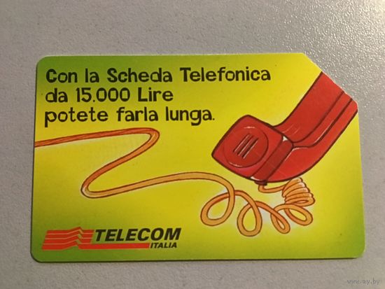 Телефонная карта. Италия