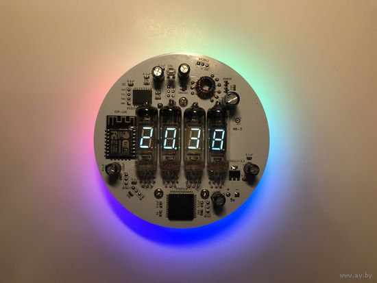 Плата для часов на VFD индикаторах с WiFi (ИВ-6, ИВ-2, ИВ-3, ИВ-3А, ИВ-8)