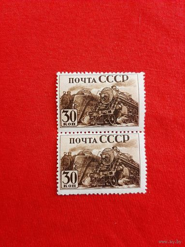 Сцепка Индустриализация. Паровоз 1941 год СССР