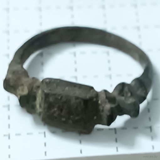 Перстень старинный фигурнощитковый , ВКЛ #82