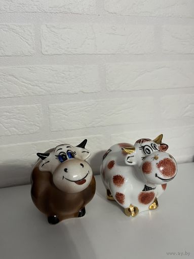 Лот статуэток Быки. ДФЗ