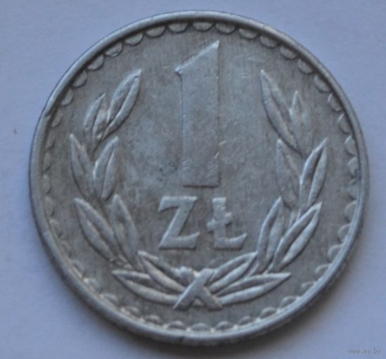 Польша, 1 злотый 1983 г.