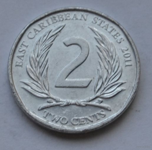 Восточные Карибы, 2 цента 2011 г.