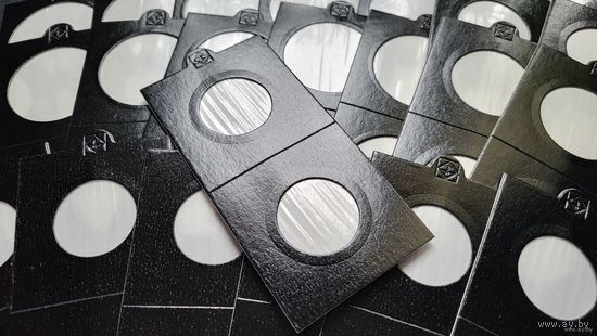 Leuchtturm холдеры для монет (черные) cамоклеящиеся! Германия, Лёйхтурм, Leuchtturm! ВОЗМОЖЕН ОБМЕН!