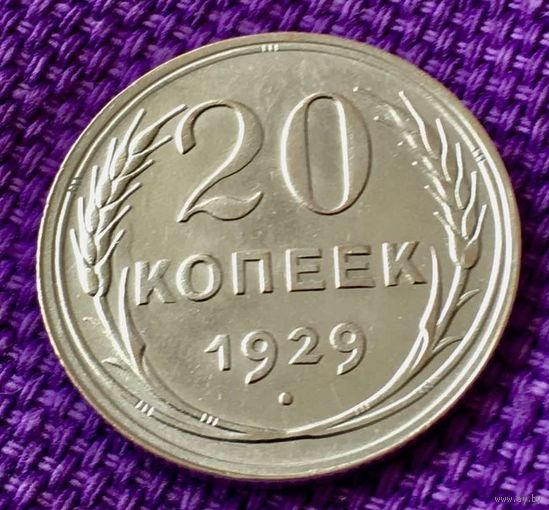 20 копеек 1929 года.