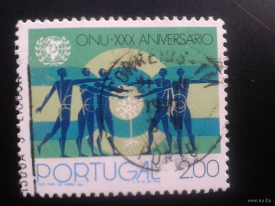 Португалия, 1975. 30 лет ООН