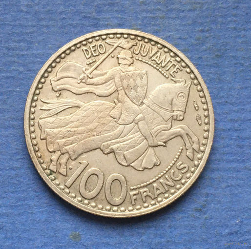 Монако 100 франков 1950