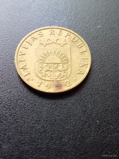 Латвия 10 сантимов 1992 г.