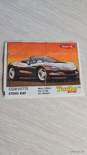 Вкладыша от жвачки TURBO 432