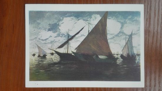 Соцреализм 1957. Мироненко. Выход в море