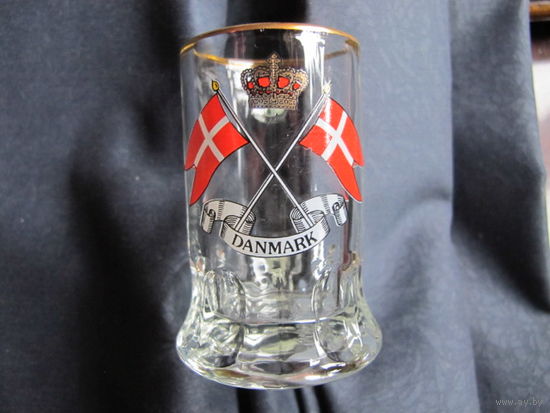 Бокал сувенирный "Дания" (40 мл)